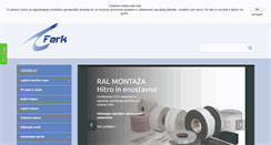 Desktop Screenshot of ferk.si